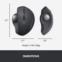 Logitech MX Ergo Noir Sans Fil image3