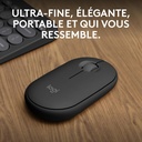 Logitech M350S Rose Sans Fil image2