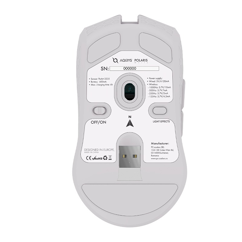 AQIRYS Polaris Blanc Sans Fil image4