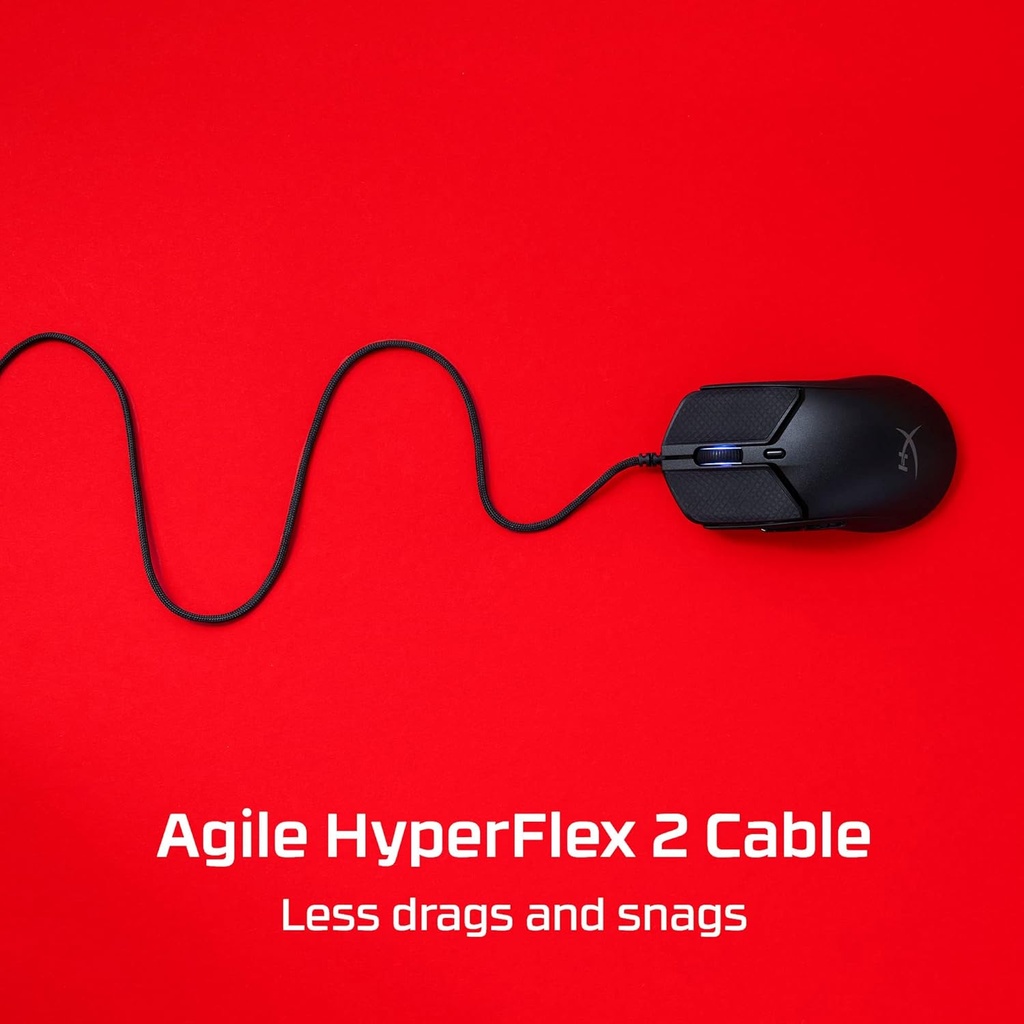 HyperX Pulsefire Haste 2 Noir Filaire image4