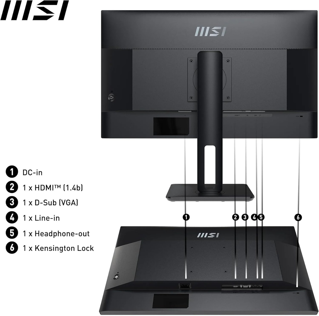 MSI PRO MP275P 27" IPS FHD | 100 HZ | 1MS image3