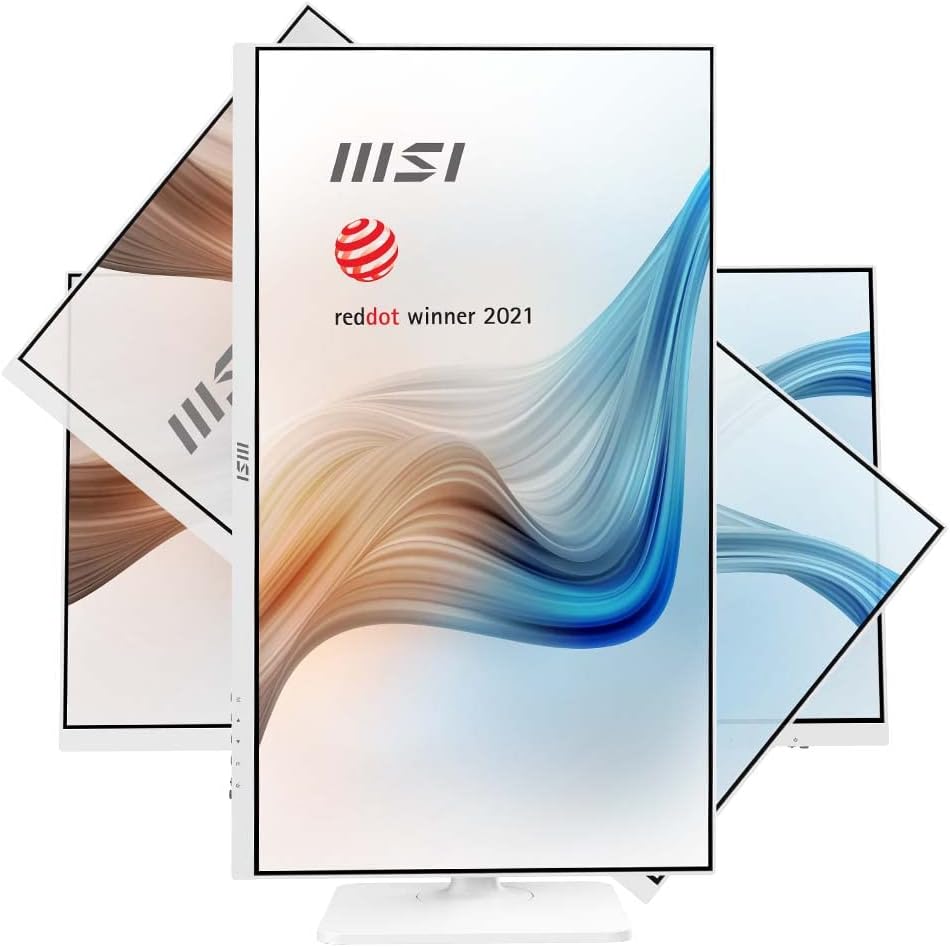 MSI Modern MD272UPHW 27" IPS 4K | UHD - 4ms | 60Hz | Pivot | Haut-parleurs image2