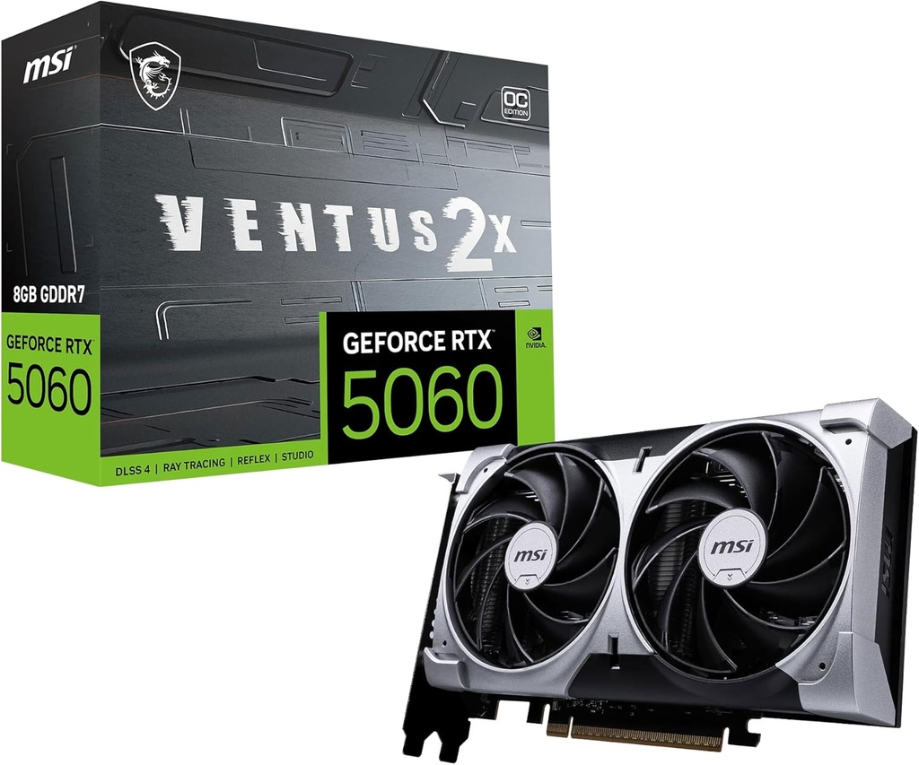 MSI GeForce RTX 5060 Ti 8G VENTUS 2X OC