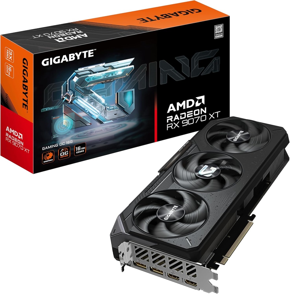 Gigabyte Radeon RX 9070 XT GAMING OC 16GB