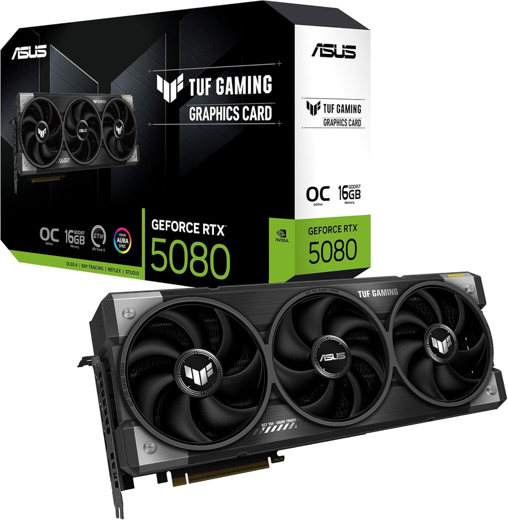ASUS TUF Gaming GeForce RTX 5080 16GB GDDR7