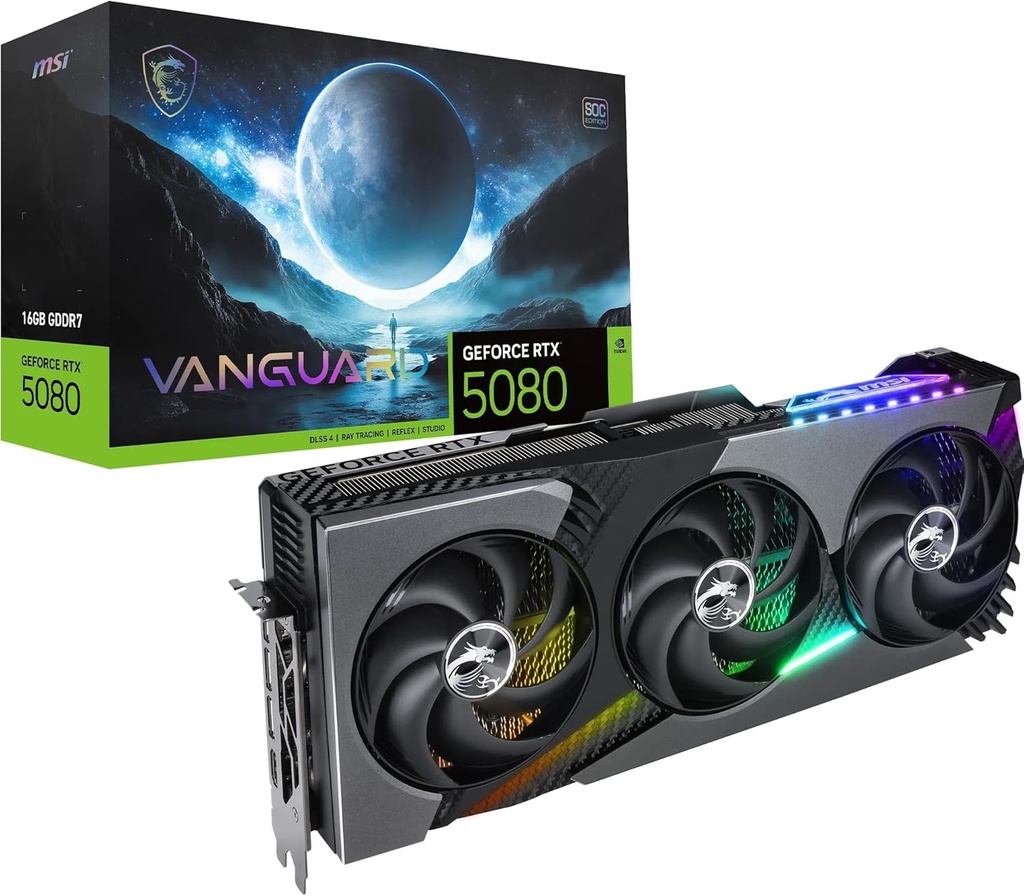 MSI GeForce RTX 5080 16G VANGUARD