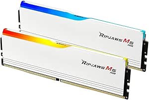 G.Skill Ripjaws M5 RGB 32Go (2x16Go) DDR5 5200MHz - WHITE