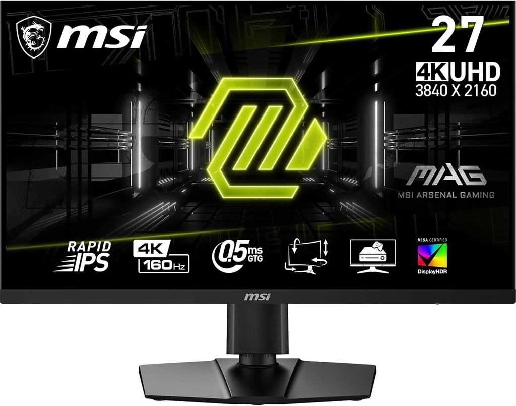 MSI - MAG 274UPF E2 27" - 4K UHD - 160Hz - IPS - 0.5ms