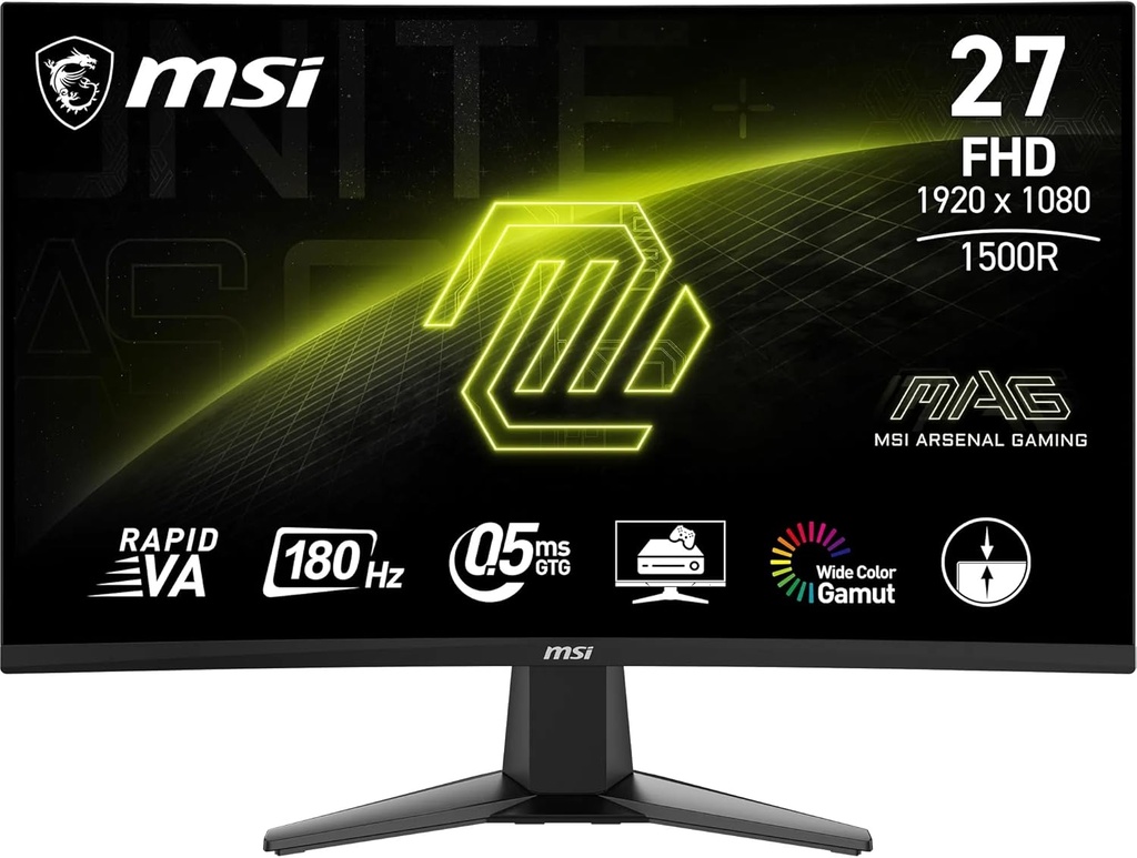 MSI - MAG 276CXF 27" Curved - Full HD - 280Hz - VA - 0.5ms
