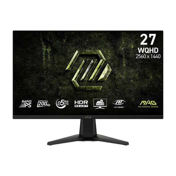 Ecran Gamer MSI - MAG 275QF E20 27" - QHD - 200Hz - Rapid IPS - 0.5ms