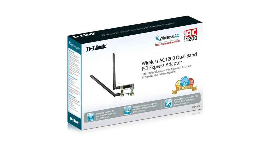D-Link AC1200 Express 2x4,5 dBi