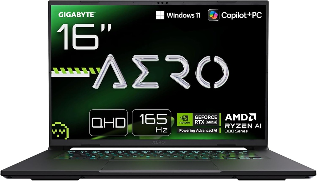 GIGABYTE AERO X16 2WH - Ryzen AI 9 HX 370 - 32 Gb - RTX 5070 - 1 To