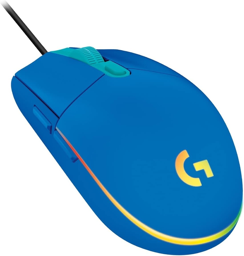 Logitech G102 Lightsync Bleu Filaire