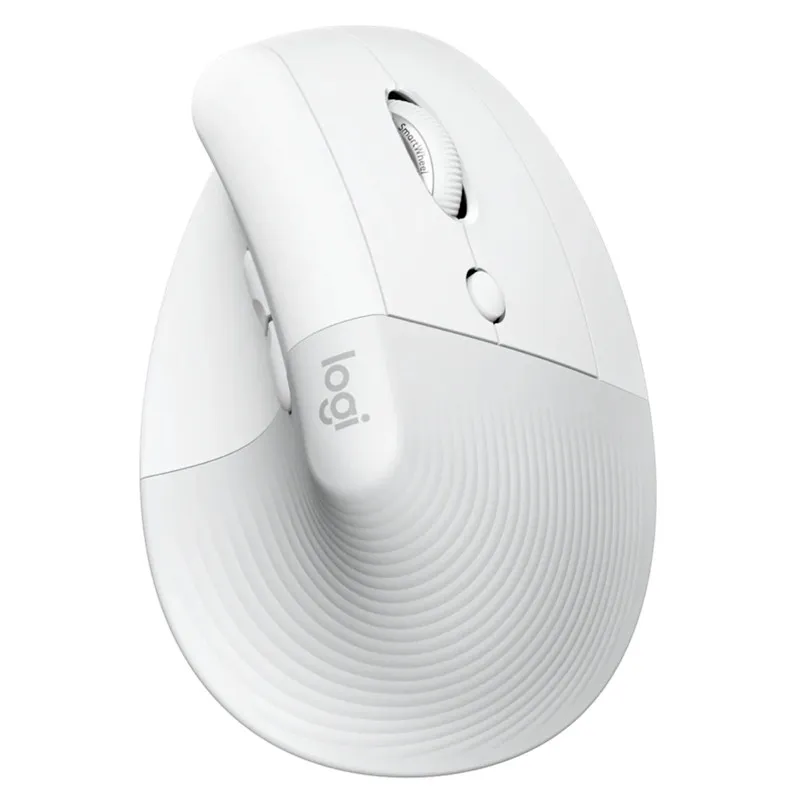 Logitech Lift Vertical Blanc Sans Fil