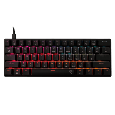 White Shark GK-004111 SHINOBI 2 NOIR Switch Rouge