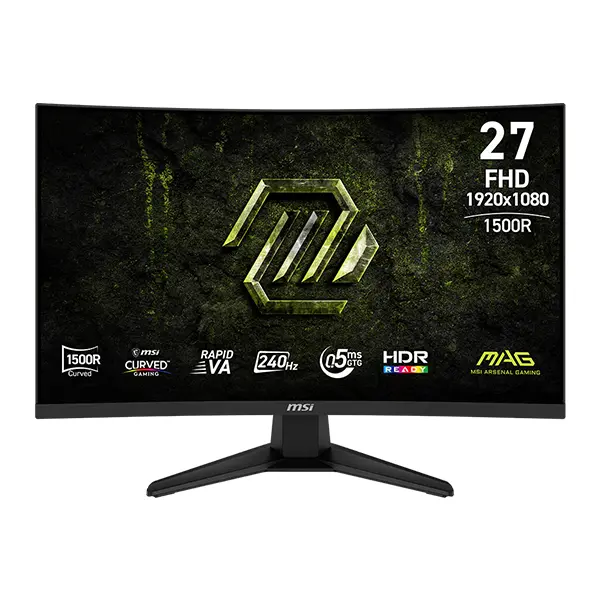 MSI - MAG 275CF X24 27" - CURVED - Full HD - 240HZ- RAPID VA - 0.5MS