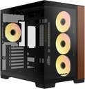 RAIDMAX i610 WOOD BLACK