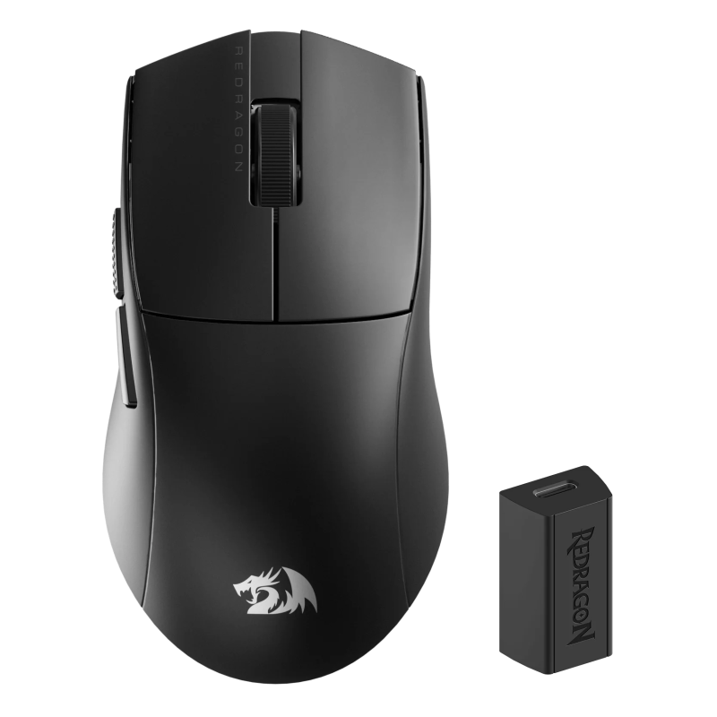 Souris Gamer - Redragon King Standard 1K Sans Fil Noir