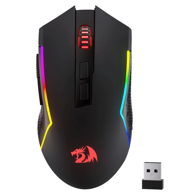 Souris Gamer - Redragon Trident Sans Fil Noir