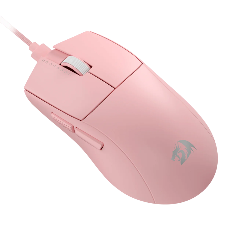 Souris Gamer - Redragon K1ng 1K Filaire Rose