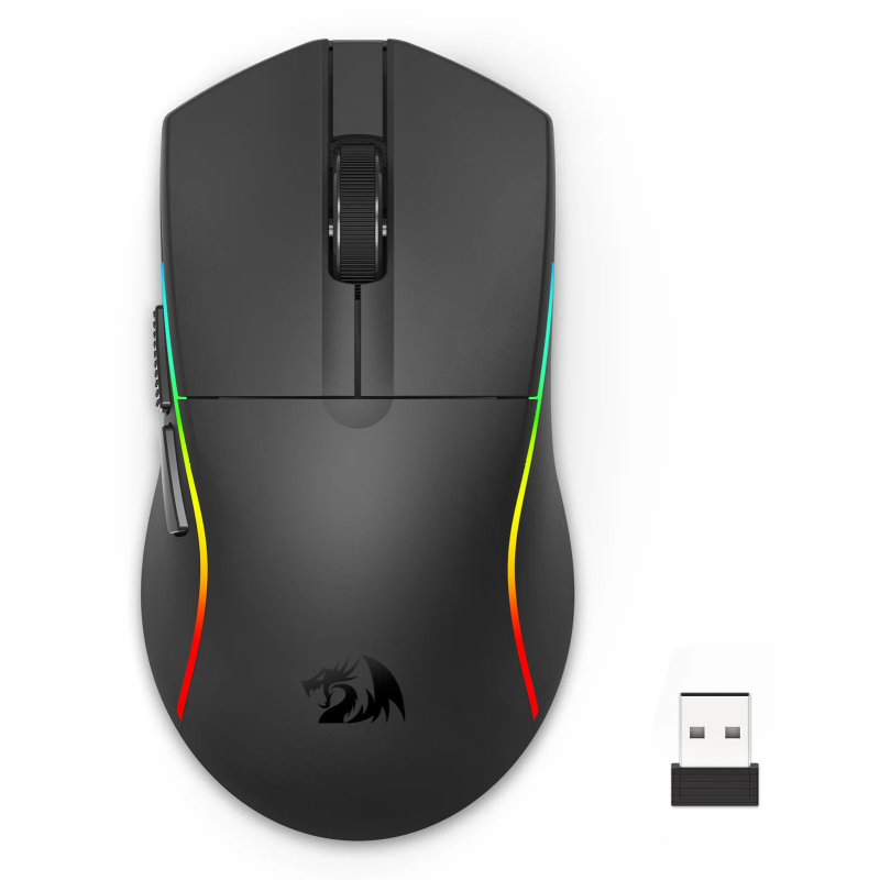 Souris Gamer - Redragon Deicide Pro Sans Fil Noir