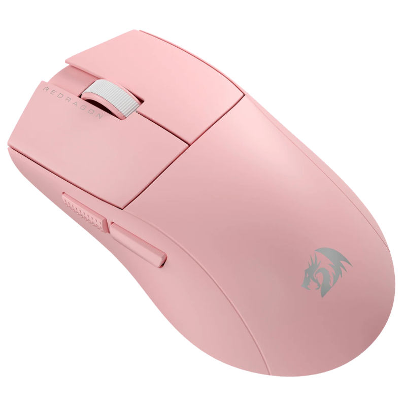 Souris Gamer - Redragon K1ng Pro Sans Fil Rose