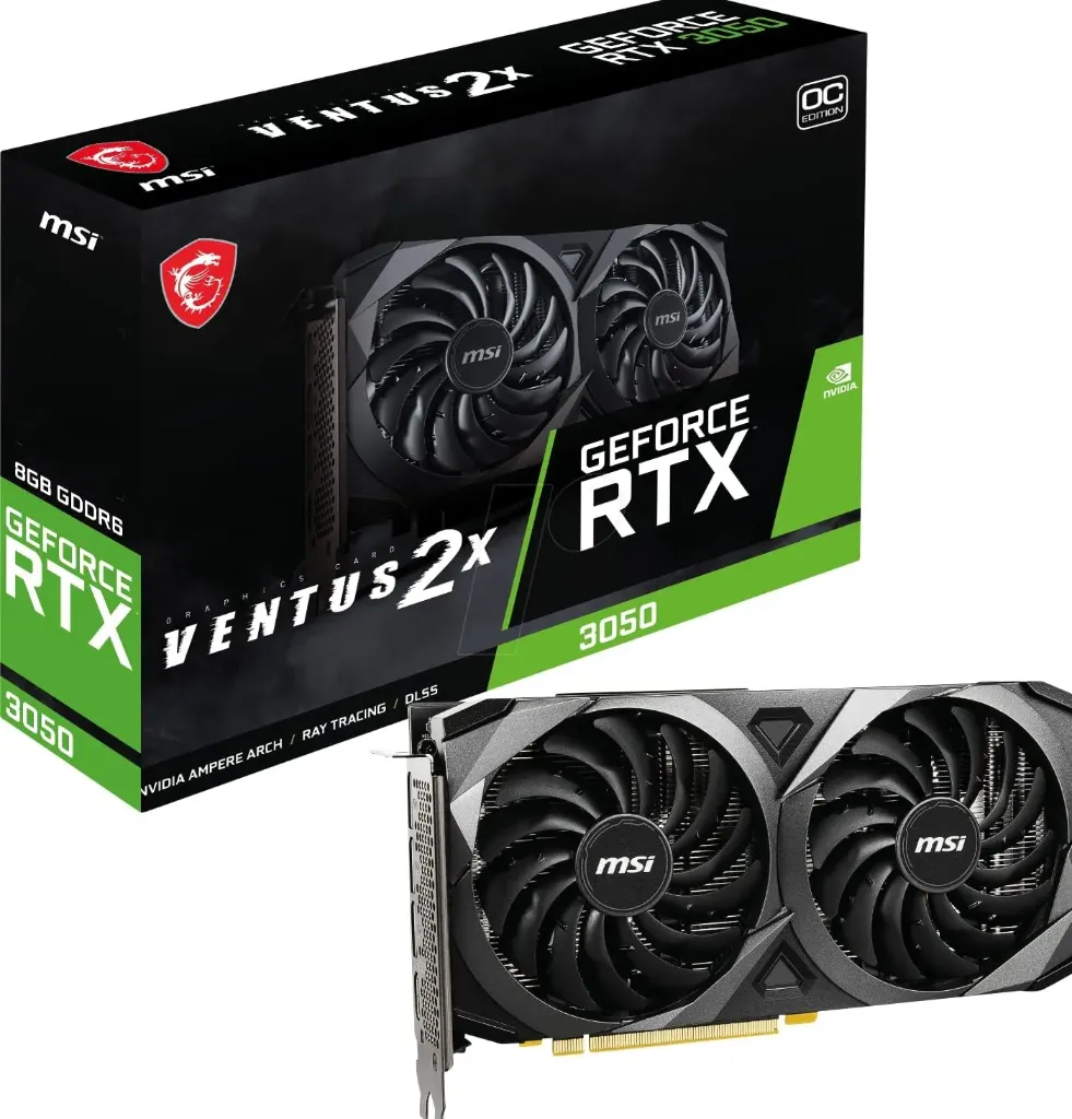 RTX 3050 MSI Ventus 2X 8G OC