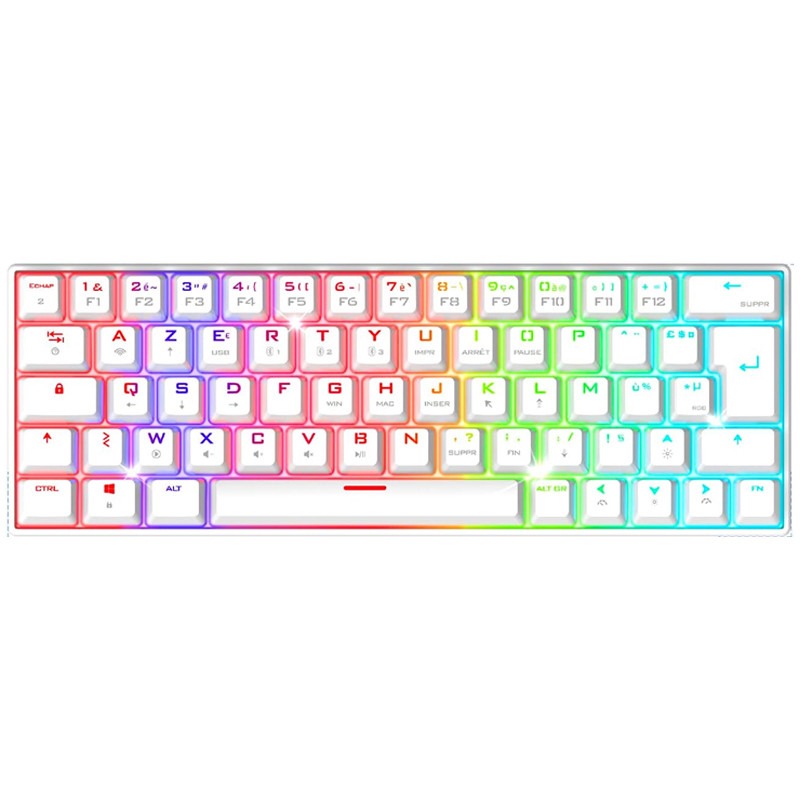 Clavier Gamer Sans Fil SPIRIT OF GAMER XPERT K200 - Blanc