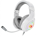Micro Casque Gamer Filaire REDRAGON HYLAS H260W - Blanc