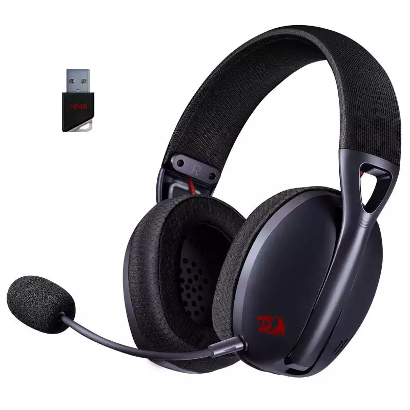 Micro Casque Gamer Sans Fil REDRAGON IRE PRO H848 - Noir