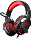 Micro Casque Gamer Filaire SPIRIT OF GAMER PRO-H3 - Noir/Rouge