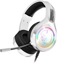Micro Casque Gamer Filaire SPIRIT OF GAMER PRO-H8 LED RGB - Blanc