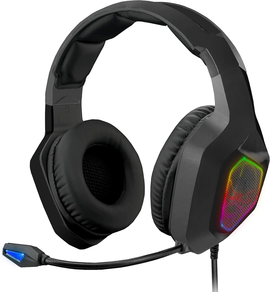 Micro Casque Gamer Filaire SPIRIT OF GAMER ELITE H50 Black Edition RGB - Noir