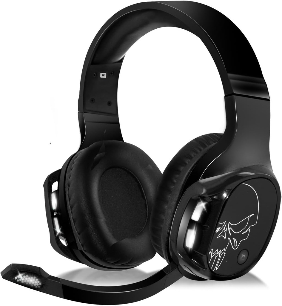 Micro Casque Gamer Sans Fil SPIRIT OF GAMER XPERT H1100 7.1 - Noir