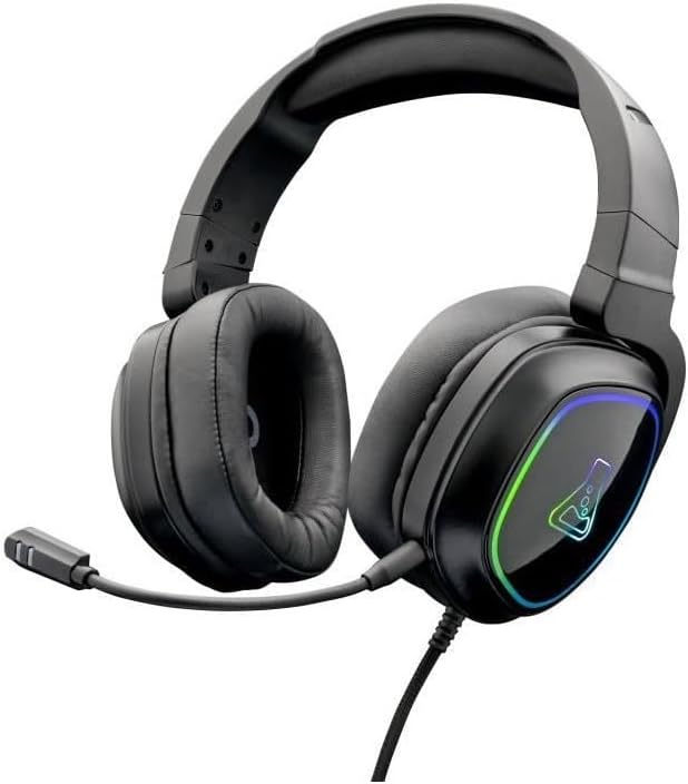 Micro Casque Gamer Filaire G-LAB KORP RADIUM RGB - Noir
