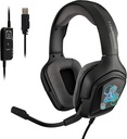 Micro Casque Gamer Filaire G-LAB KORP COBALT 7.1 USB RGB - Noir